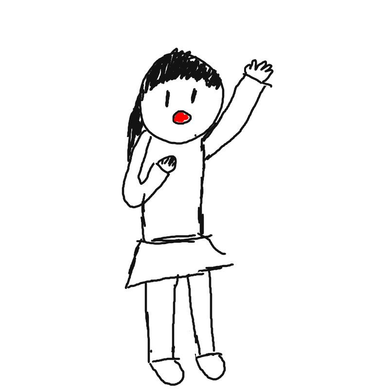 어느 한 소.. : 어느 한 소녀 스케치판 ,sketchpan