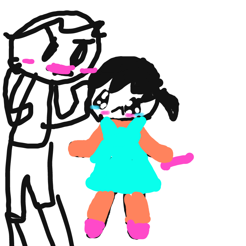 혼나는아.. : 혼나는아이 스케치판 ,sketchpan