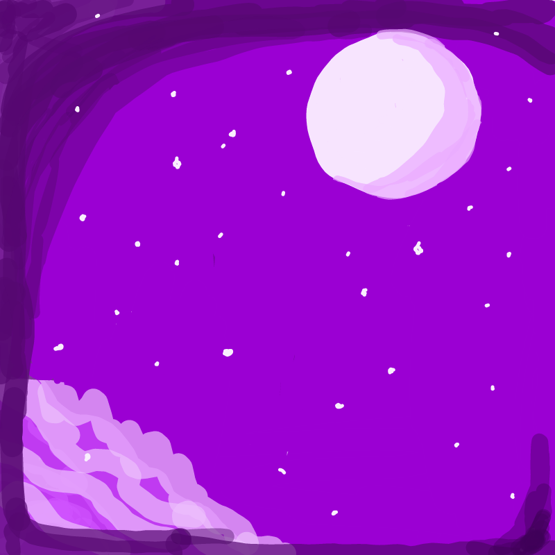 밤하늘(이.. : 밤하늘(이어그리기 가능) 스케치판 ,sketchpan