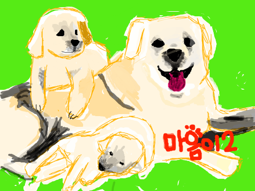 마음이2 : 마음이2 재밌어요 ♥ 스케치판 ,sketchpan