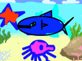 바다 : 헉................................................... 스케치판 ,sketchpan