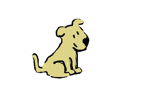 강아지 : 멍멍멍멍 스케치판 ,sketchpan