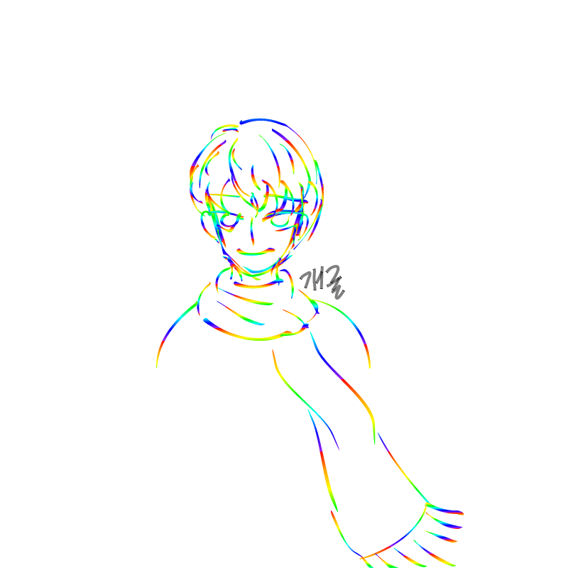 무지개 : 무지개 스케치판 ,sketchpan