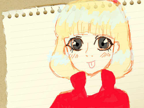 이그ㅋ이어그리깅ㅋ : 학원 10분남아서 색칠했어용ㅎㅎ 스케치판 ,sketchpan