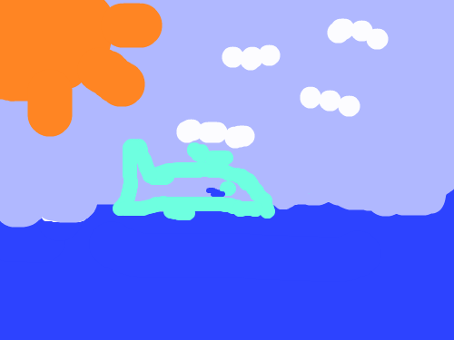 슬픈돌골 : 슬픈돌고래 스케치판 ,sketchpan