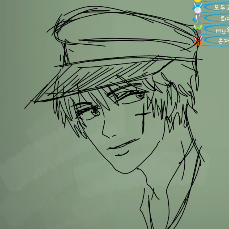 세븐나이츠.. : 세븐나이츠-태오♡ 코스튬 산 기념-♡ 스케치판 ,sketchpan