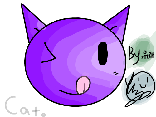 고양이 : 고양이랄까요 ★ 스케치판 ,sketchpan