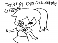 제 캐릭 머.. : 제 캐릭 머리카락 스타일을 바꿨어여~ 스케치판 ,sketchpan