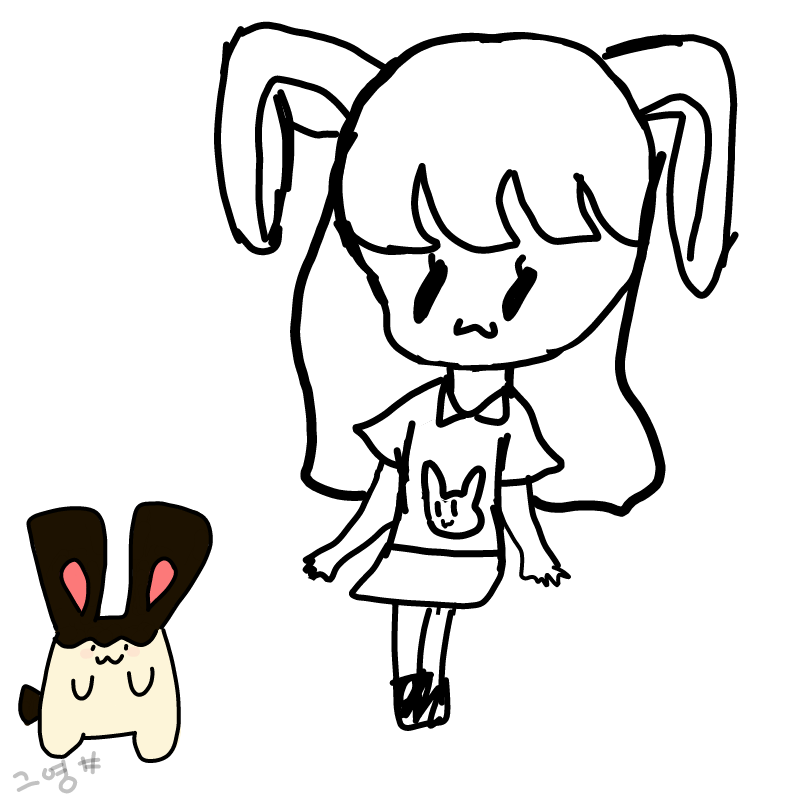 머리카락 : 머리카락 스케치판 ,sketchpan