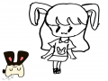 머리카락 : 머리카락 스케치판 ,sketchpan
