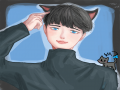 닧님께서 .. : 닧님께서 연성 햬주셨어요~ 감사합니다! 넘 멋져요~ 스케치판 ,sketchpan