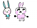 토끼 : ㅗㅓㅏ롸화ㅏ 스케치판 ,sketchpan