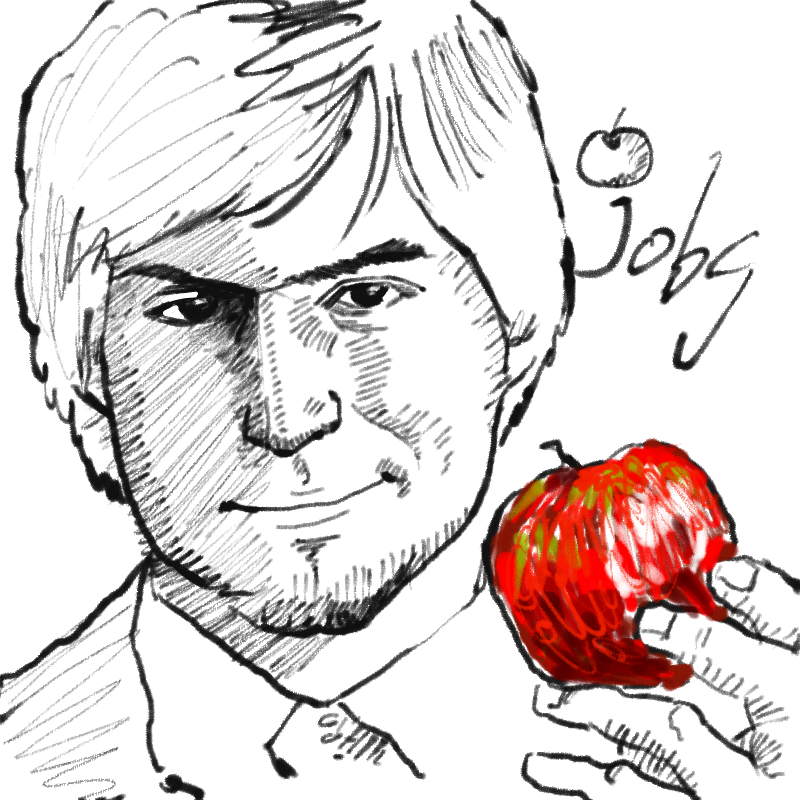 스티브잡.. : 스티브잡스 스케치판 ,sketchpan