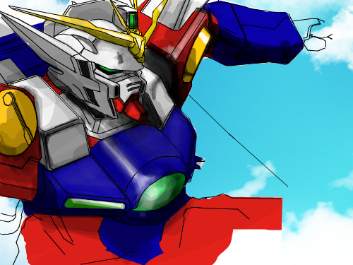 Wing Gundam Zero : Just a quick drawing of a Gundam. I will color and finish it later when I have the time! =] 스케치판 ,sketchpan