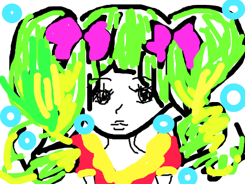 소녀 : 그냥 귀여운 소녀 스케치판 ,sketchpan