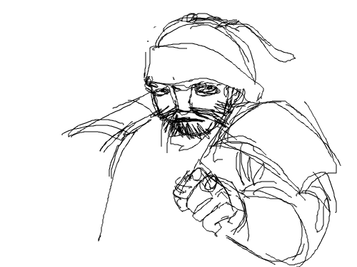 징기스칸 : 완성은 다음 기회에! 스케치판 ,sketchpan