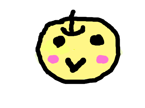 사과 : 스케치북 안에 있는 사과 스케치판 ,sketchpan