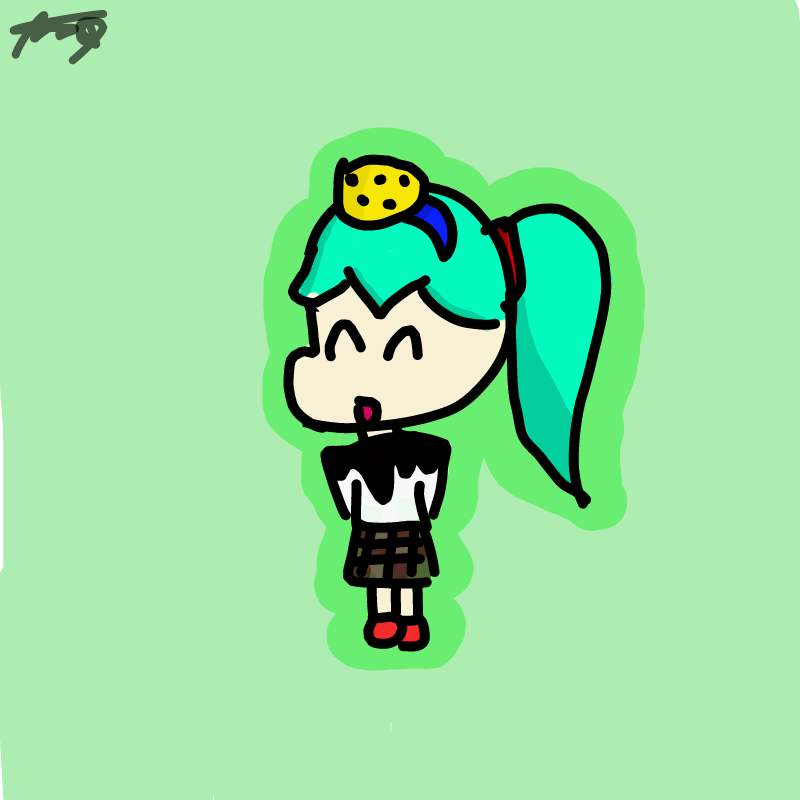 아이스크림.. : 아이스크림소녀 스케치판 ,sketchpan