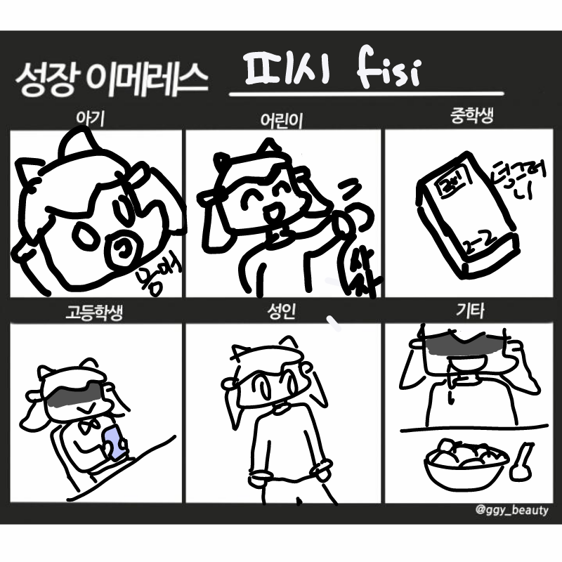 피시 : 피시 스케치판 ,sketchpan