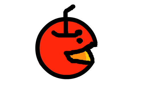 사과강 : 사과강아지다. 스케치판 ,sketchpan