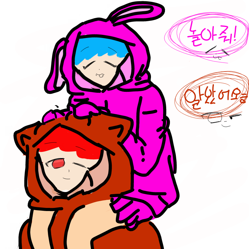 귀를 안 색.. : 귀를 안 색칠해서ㅎ 스케치판 ,sketchpan