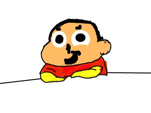 노란팔 짱구 와 병tothe신 짱구 : ................ 스케치판 ,sketchpan