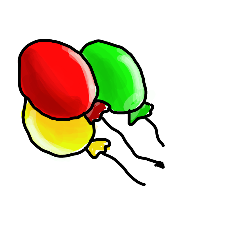 풍선 : 풍선 스케치판 ,sketchpan