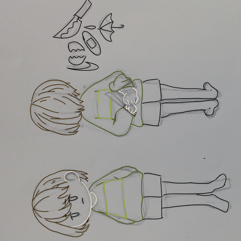진짜 자러.. : 진짜 자러감 아디오쓰 스케치판 ,sketchpan