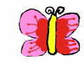나비 : 내가그린나비 스케치판 ,sketchpan